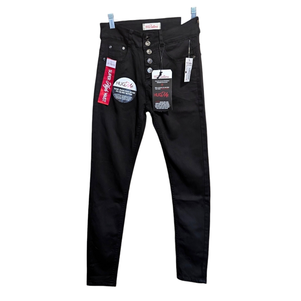 Red Bottoms Hug Me Jeans